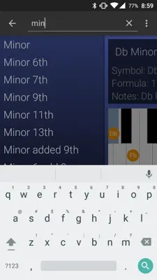 My Piano Assistant android App screenshot 1