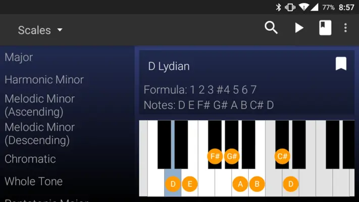 My Piano Assistant android App screenshot 4